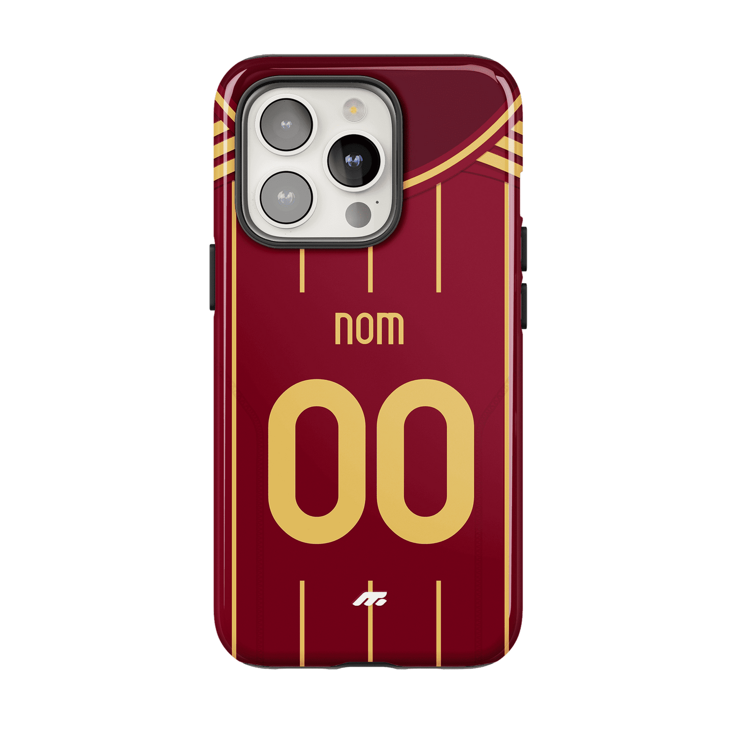 Coque AS Roma football personnalisable pour téléphone