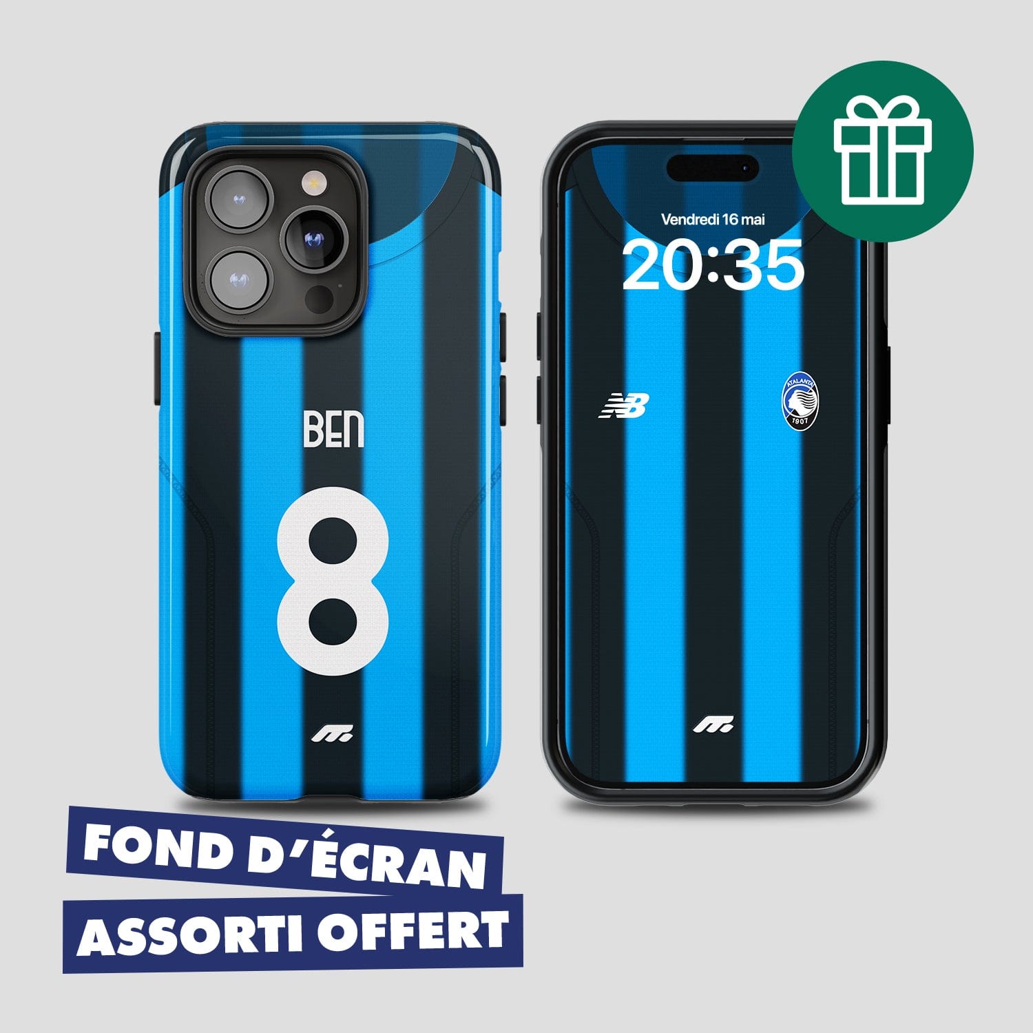 Coque de téléphone Atalanta personnalisable pour téléphone
