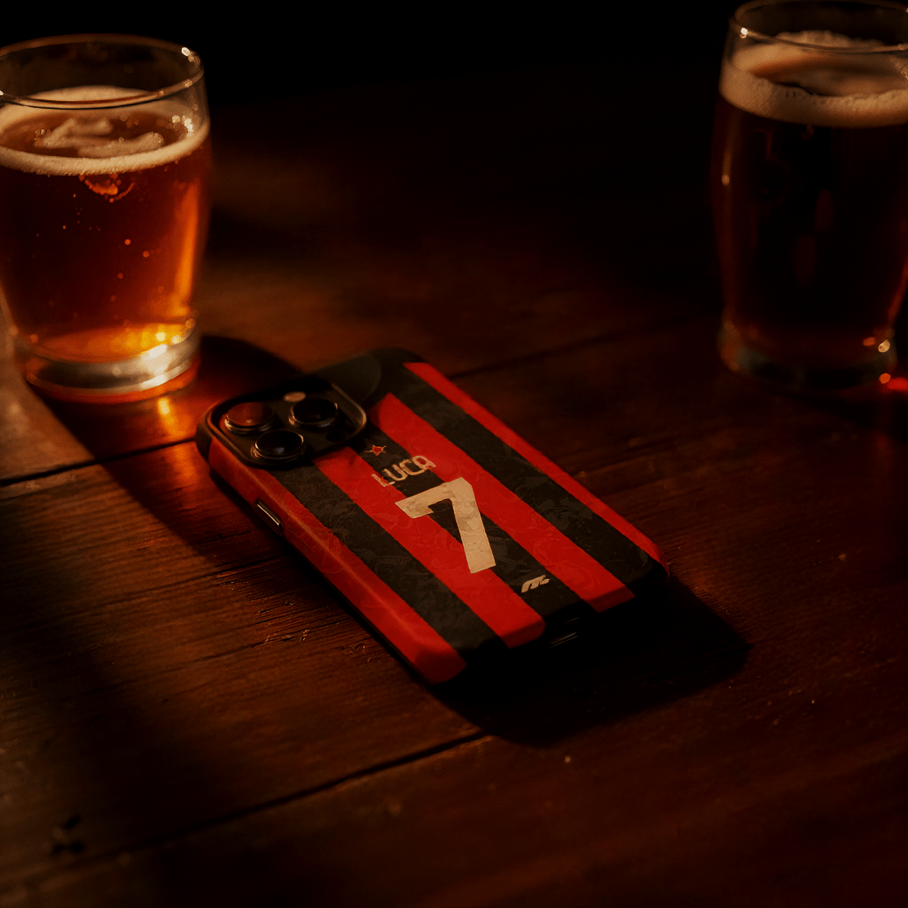 Coque AC Milan football personnalisable pour téléphone