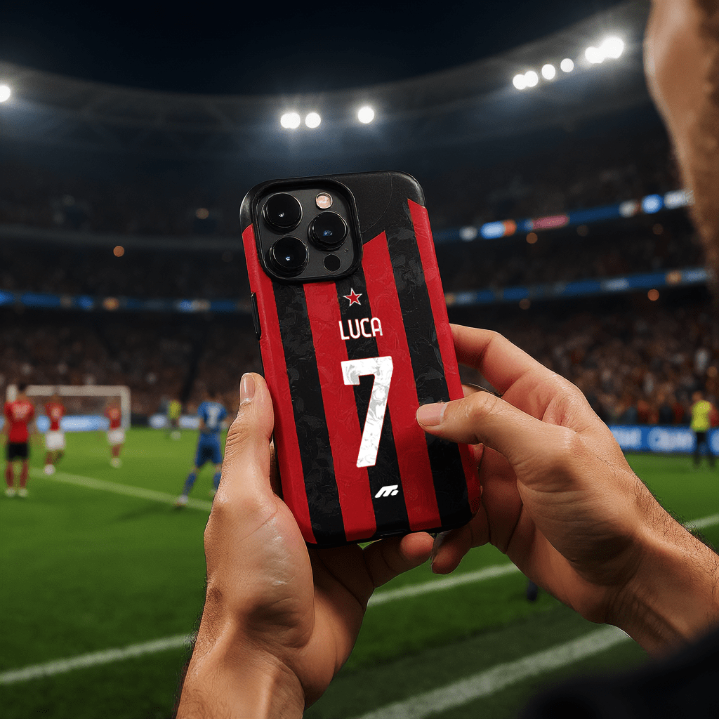 Coque AC Milan football personnalisable pour téléphone
