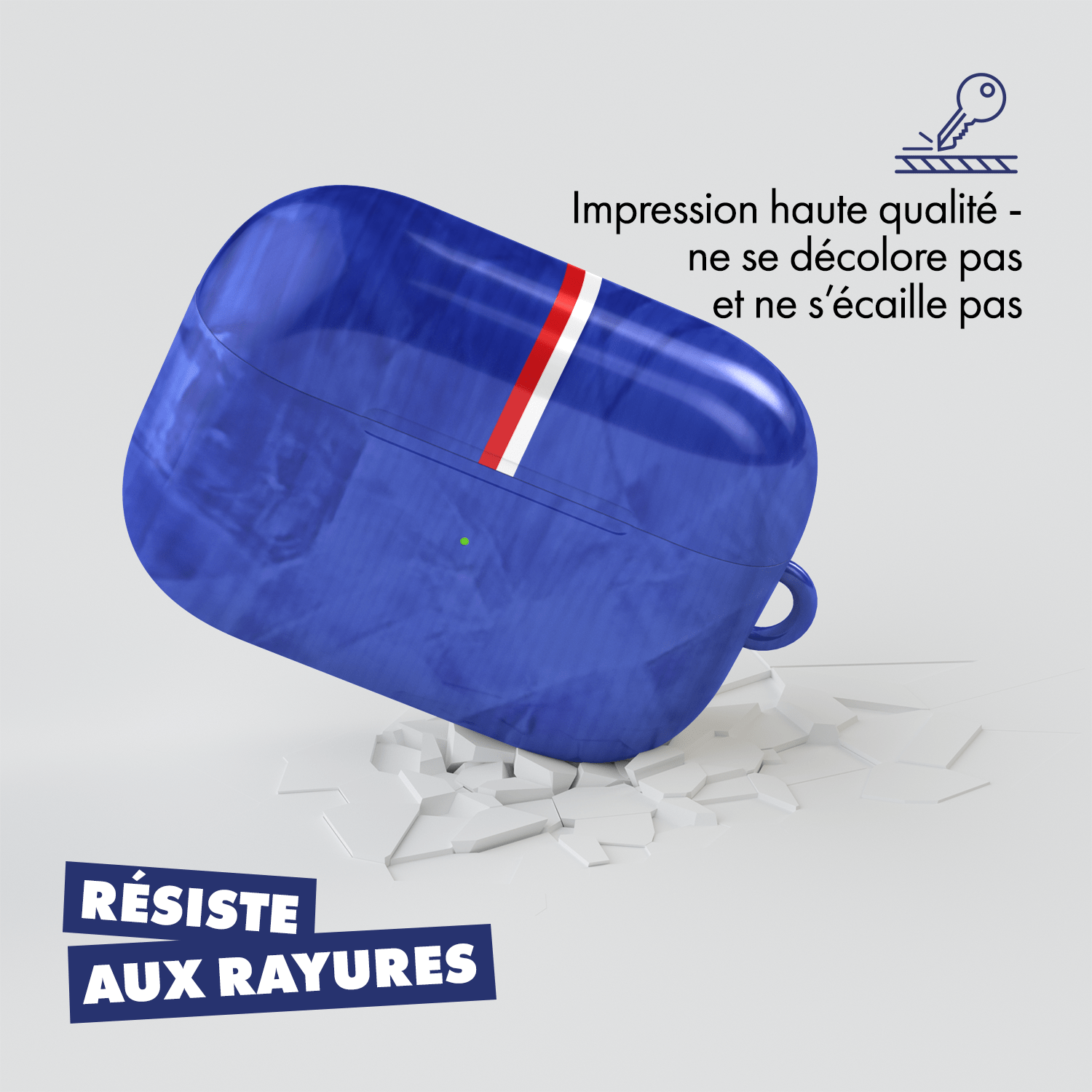 Coque pour AirPods & Samsung buds football Chelsea FC