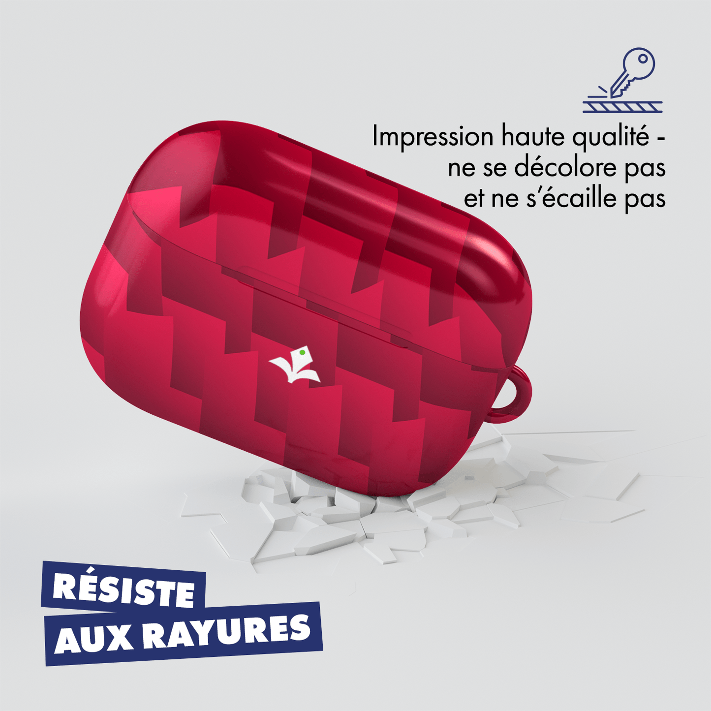 Coque pour AirPods & Samsung buds football Lille OSC