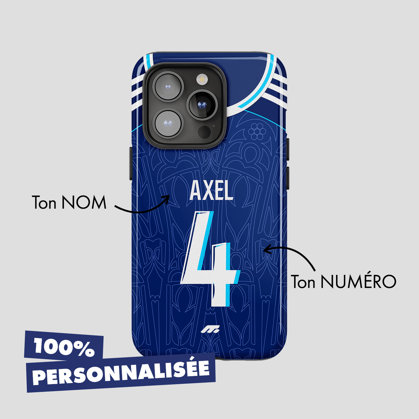 Coque RC Strasbourg football personnalisable pour téléphone