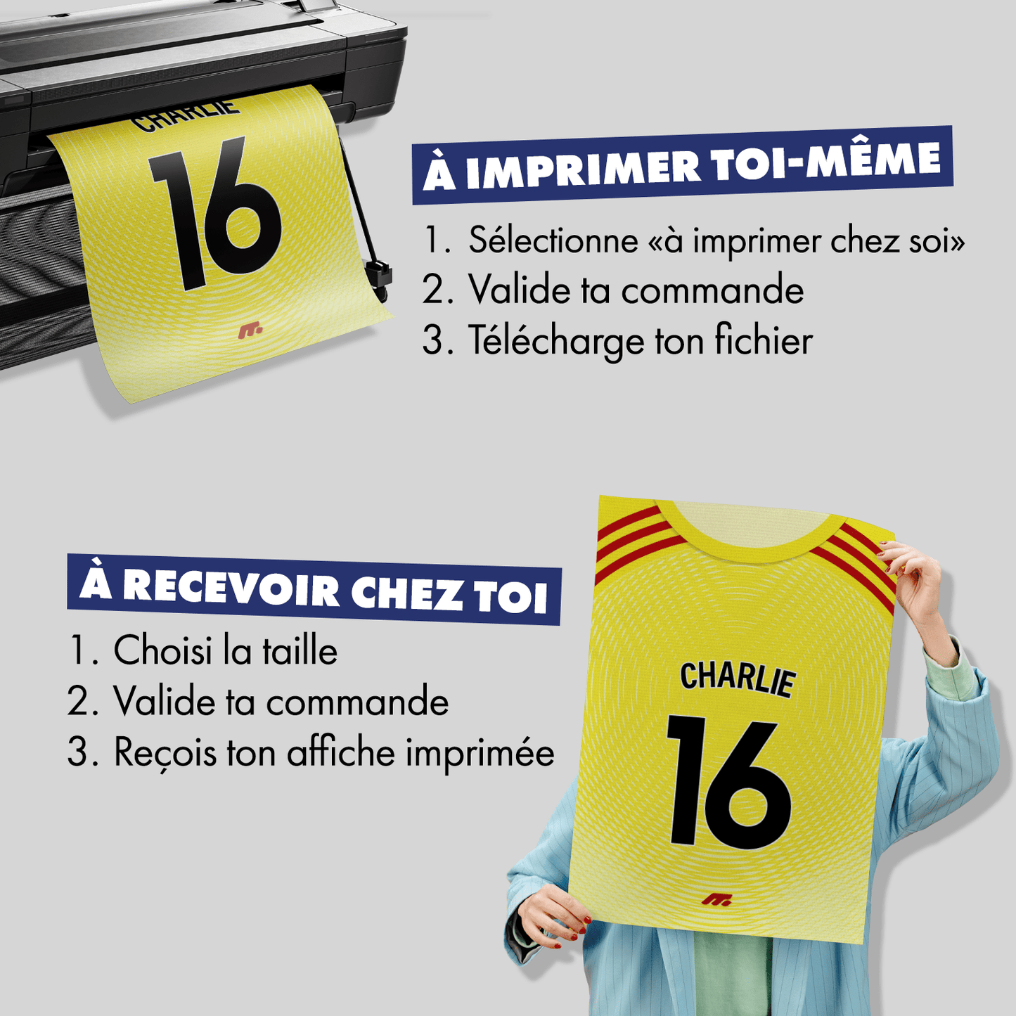Affiche Arsenal FC football personnalisable à imprimer