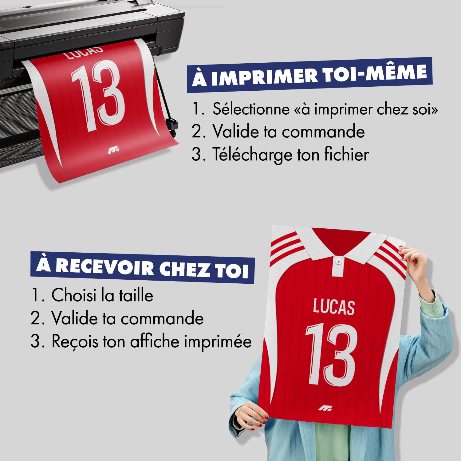 Affiche Stade Brestois football personnalisable à imprimer