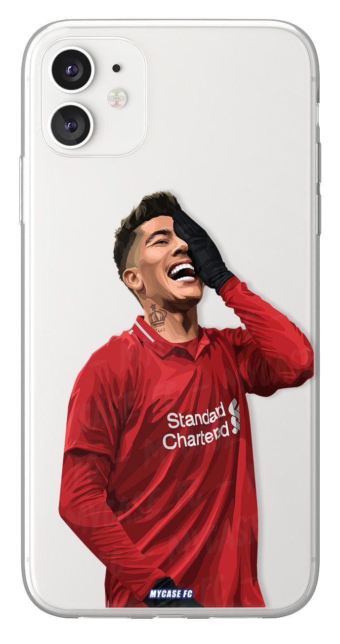 Liverpool Bobby Firmino celebrating a goal case iPhone