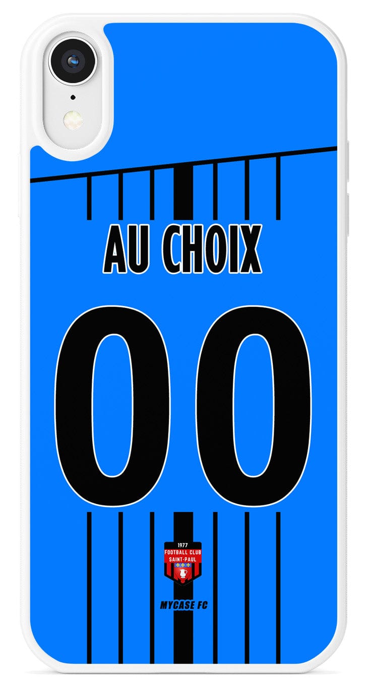Coque football personnalisable pour téléphone - iPhone, Samsung, Google, Xiaomi, Oppo