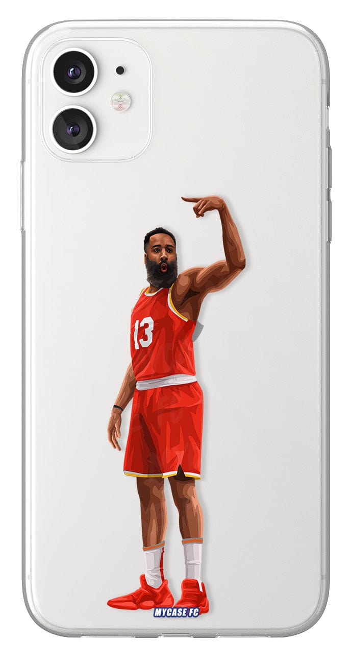 Coque de James Harden avec Houston Rockets, Etui de téléphone de Basket-ball