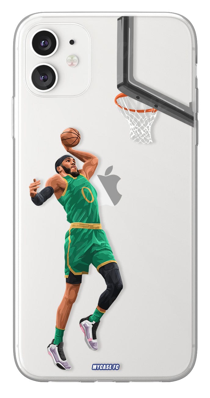 Coque de Jayson Tatum avec Boston Celtics, Etui de téléphone de Basket-ball