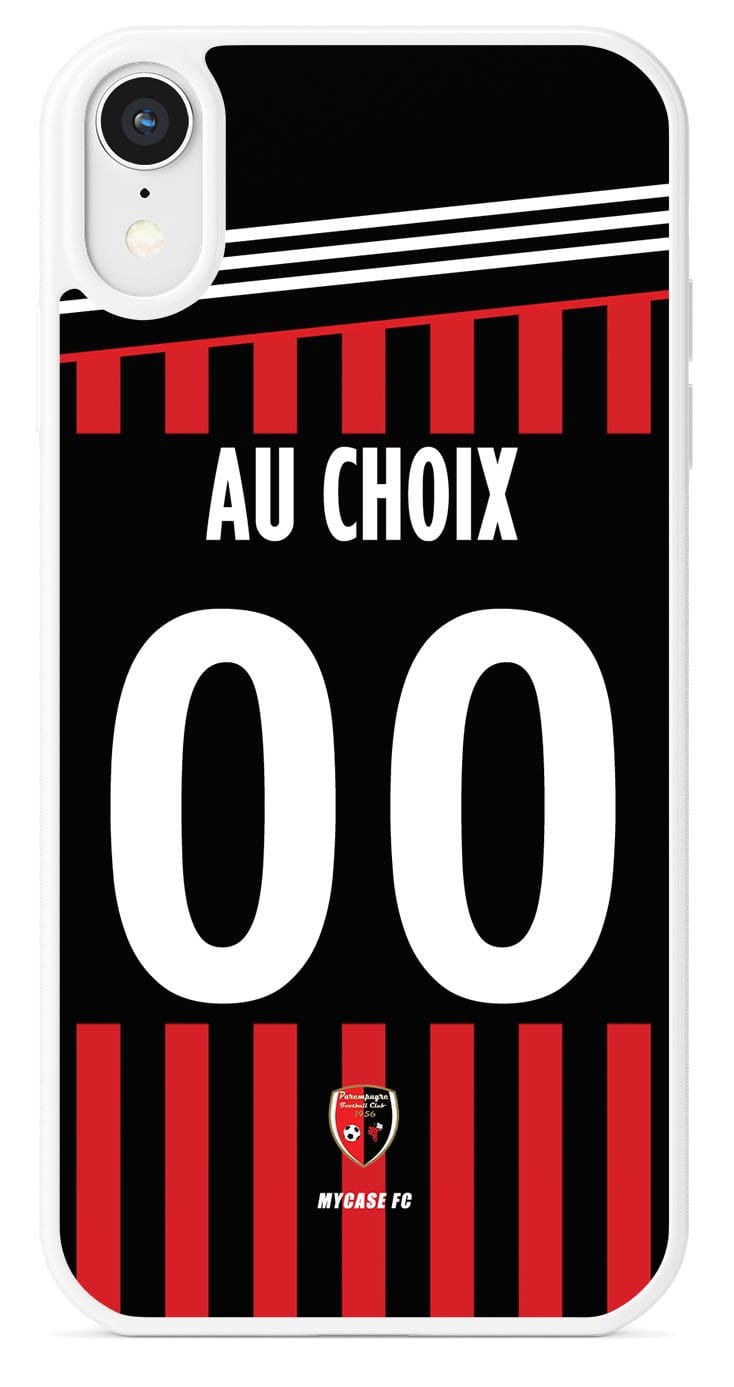 Coque football personnalisable pour téléphone - iPhone, Samsung, Google, Xiaomi, Oppo