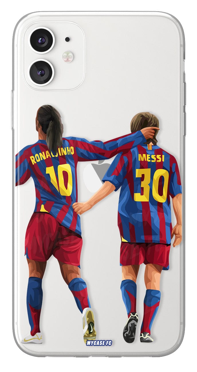 Coque de Ronnie & Léo avec FC Barcelona, Etui de téléphone de Football