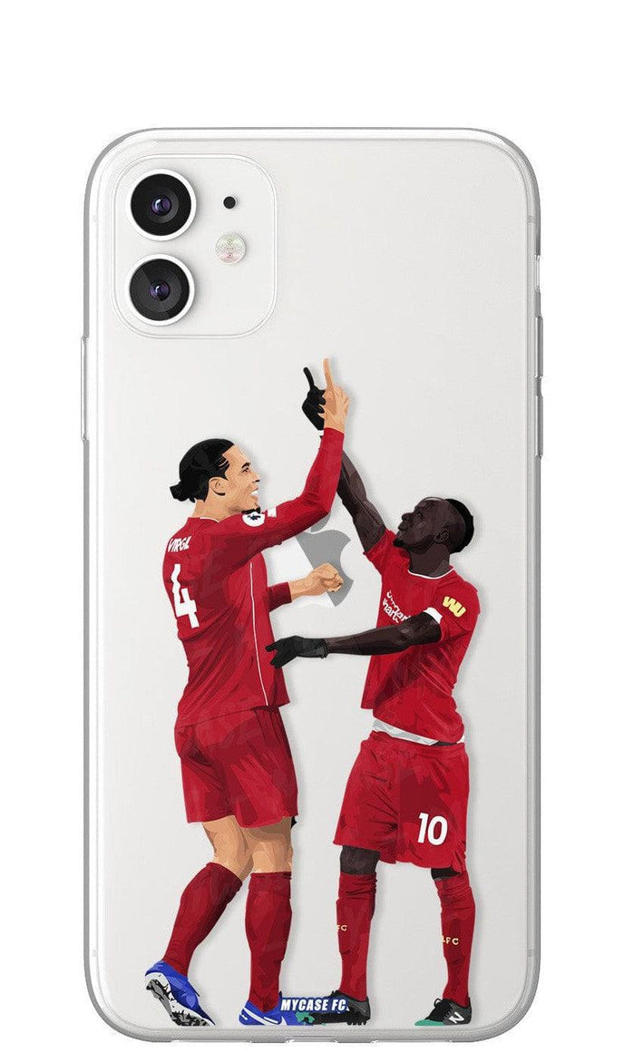 Coque de Virgil Van Dijk avec Liverpool Football Club, Etui de téléphone de Football