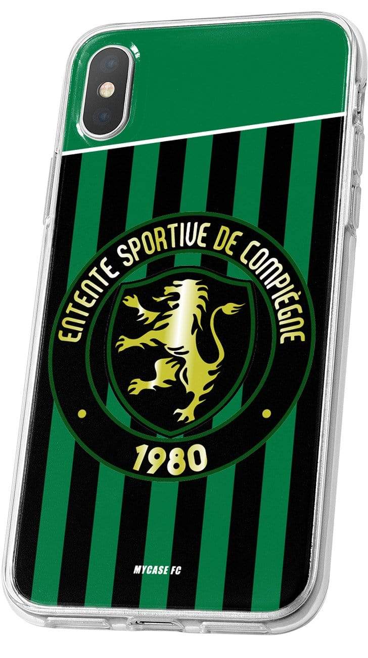 coque de téléphone ENTENTE SPORTIVE DE COMPIEGNE - DOMICILE LOGO
