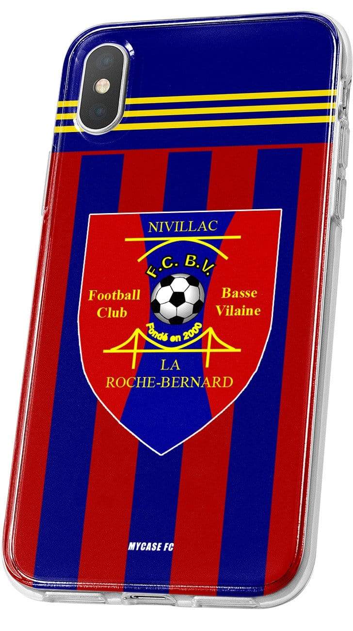 coque de téléphone FC BASSE VILAINE - DOMICILE LOGO