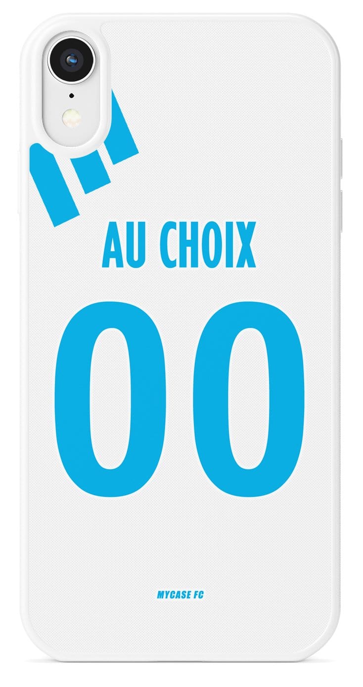 Coque Olympique de Marseille personnalisée pour téléphone iPhone et Samsung