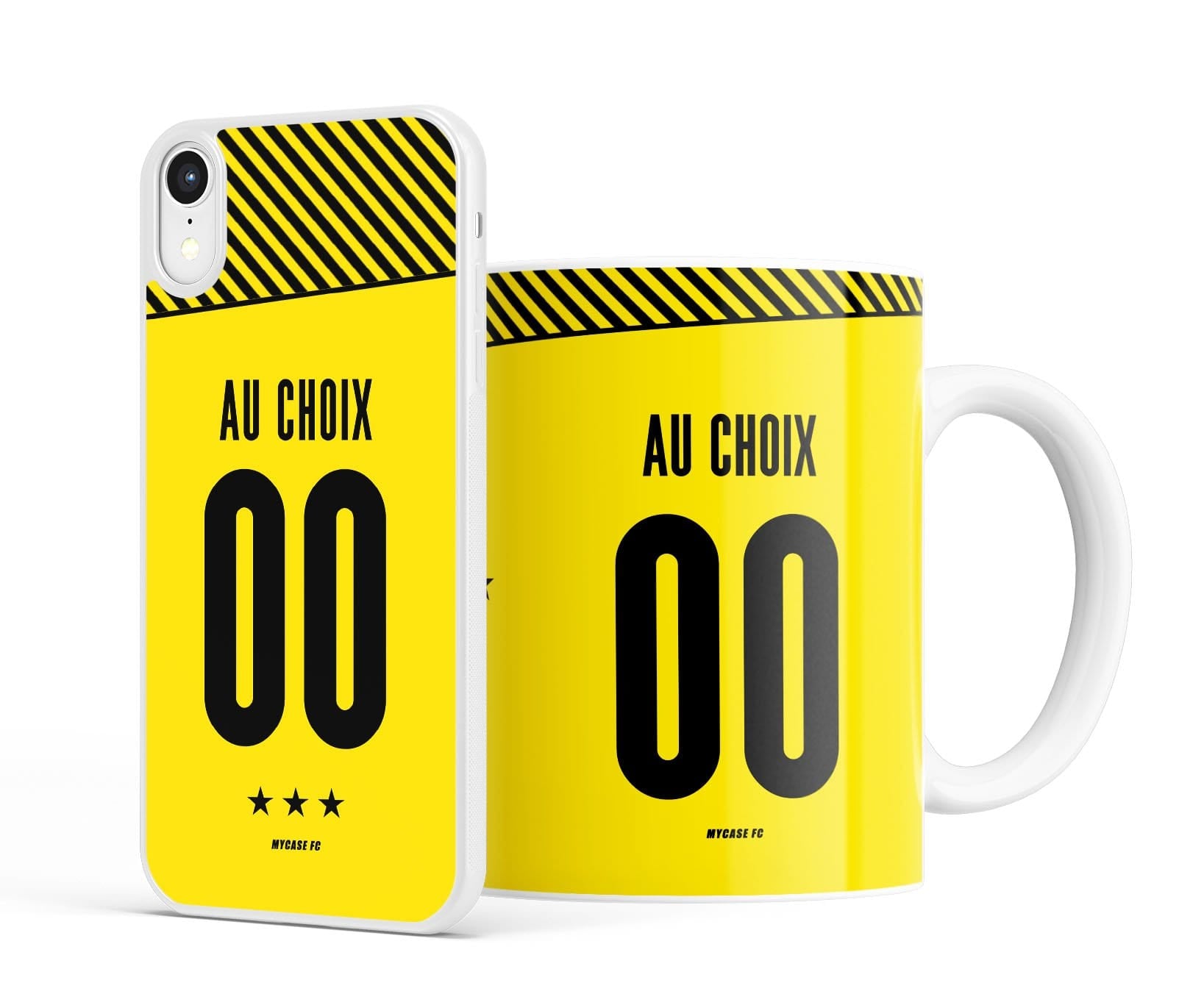 Coque Borussia Dortmund personnalisée pour téléphone iPhone et Samsung