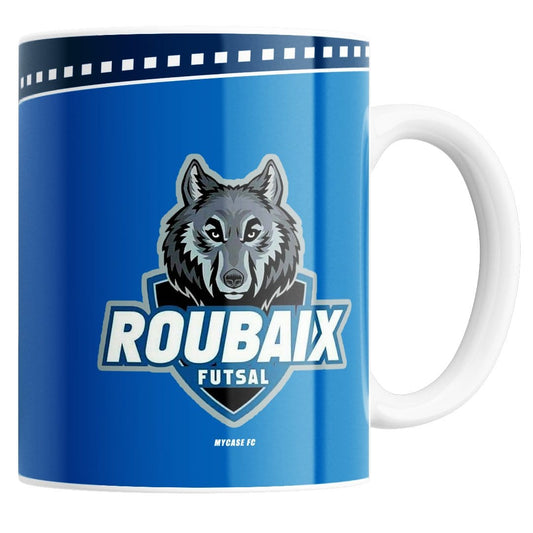 COQUE MUG ROUBAIX WOLF FUTSAL - LOGO
