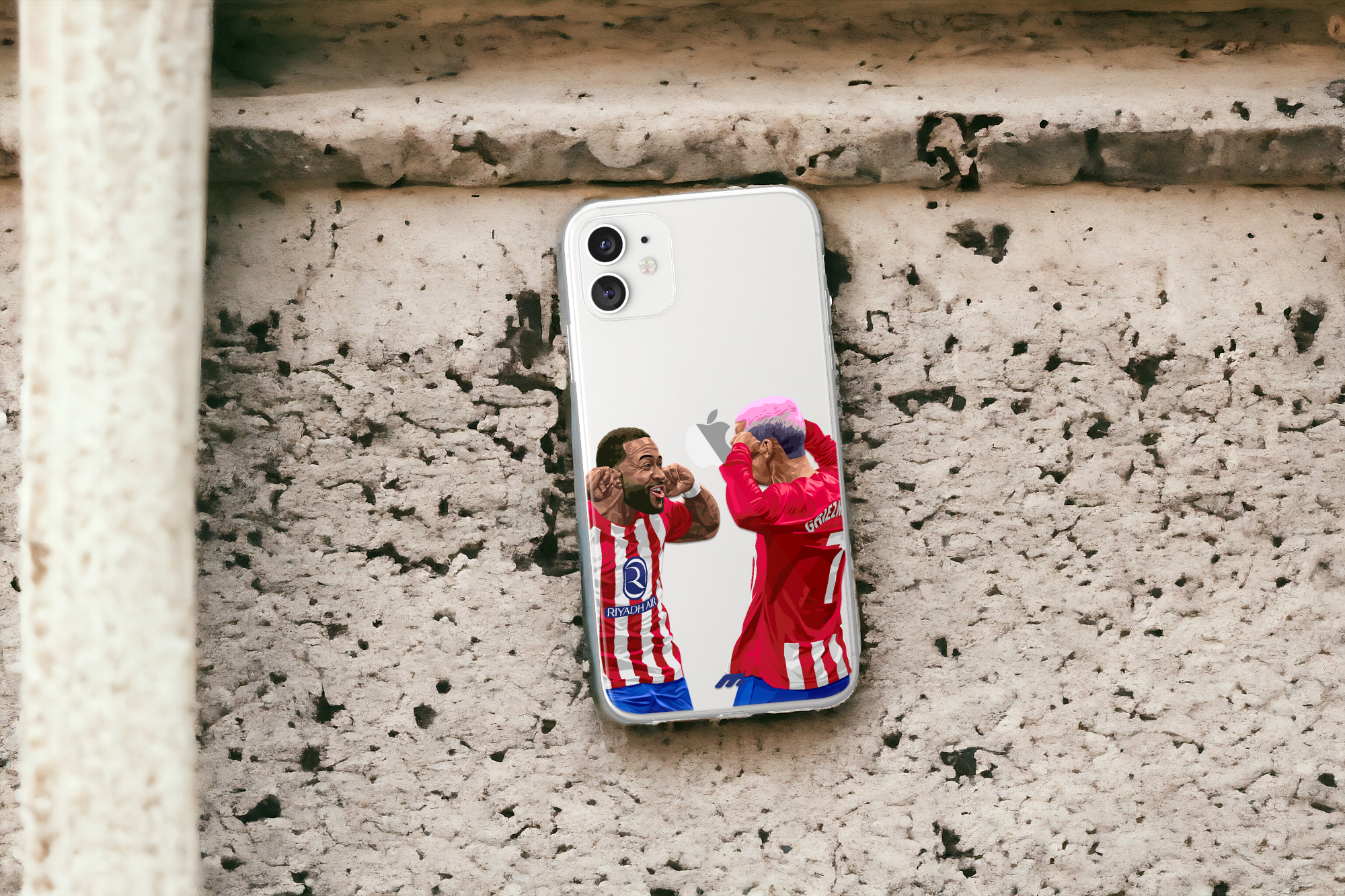 Soutenez l'Atletico Madrid grâce à votre coque de téléphone iPhone 13 mini