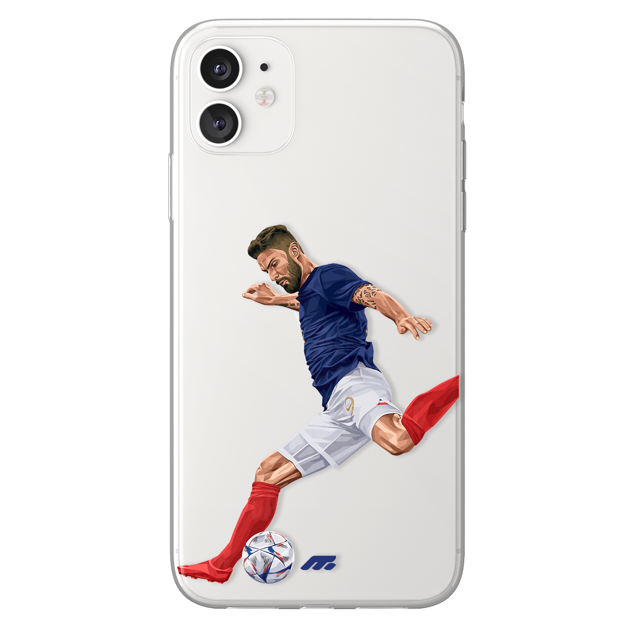 Coque Olivier Giroud de Football Equipe de France