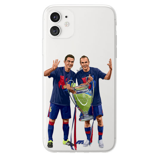 Coque Iniesta de Football FC Barcelona