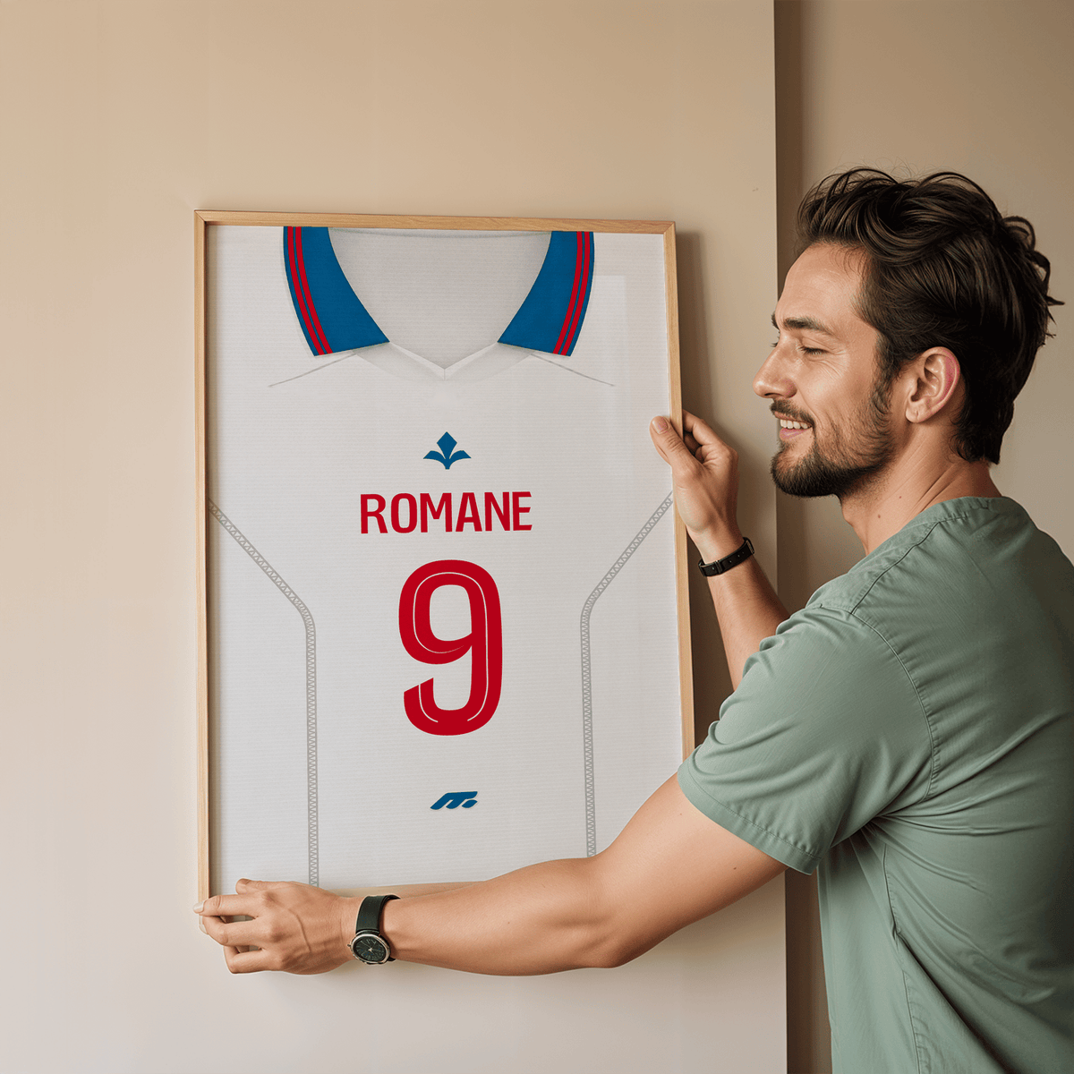 Affiche LILLE football personnalisable à imprimer