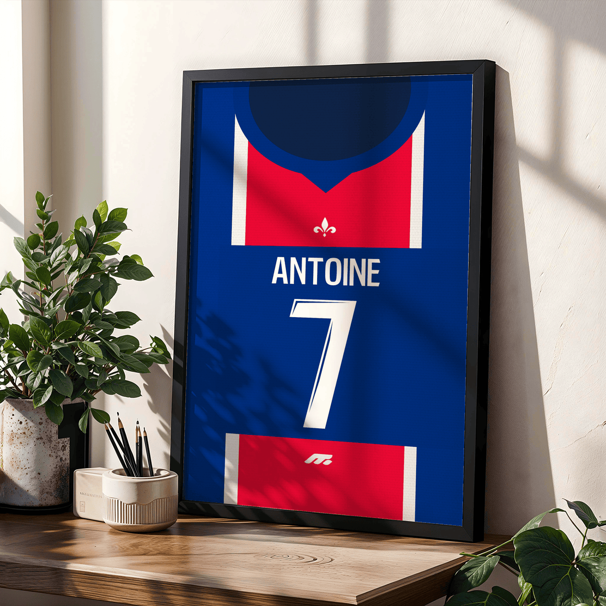 Affiche Paris Saint-Germain football personnalisable à imprimer