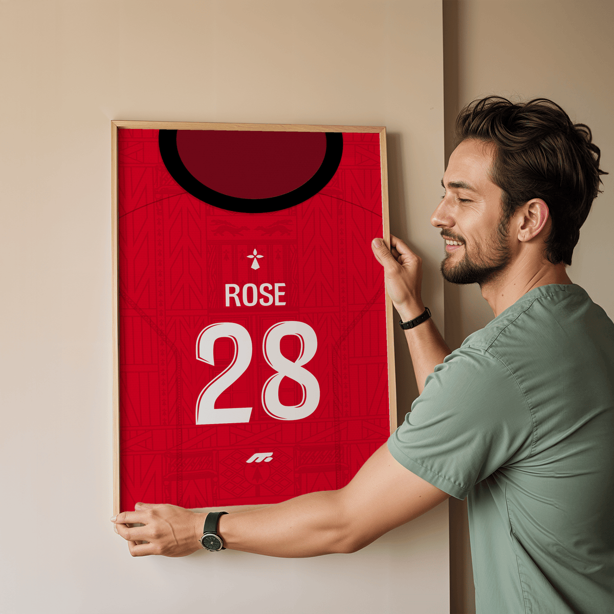 Affiche Stade Rennais football personnalisable à imprimer