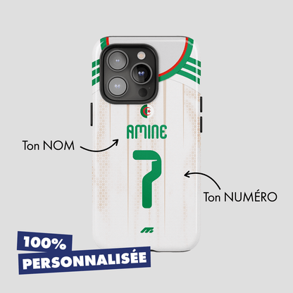 Coque Algerie football personnalisable pour téléphone - iPhone, Samsung, Google, Xiaomi, Oppo