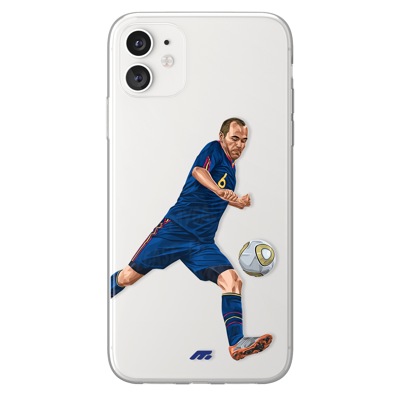 Coque Iniesta de Football Espagne