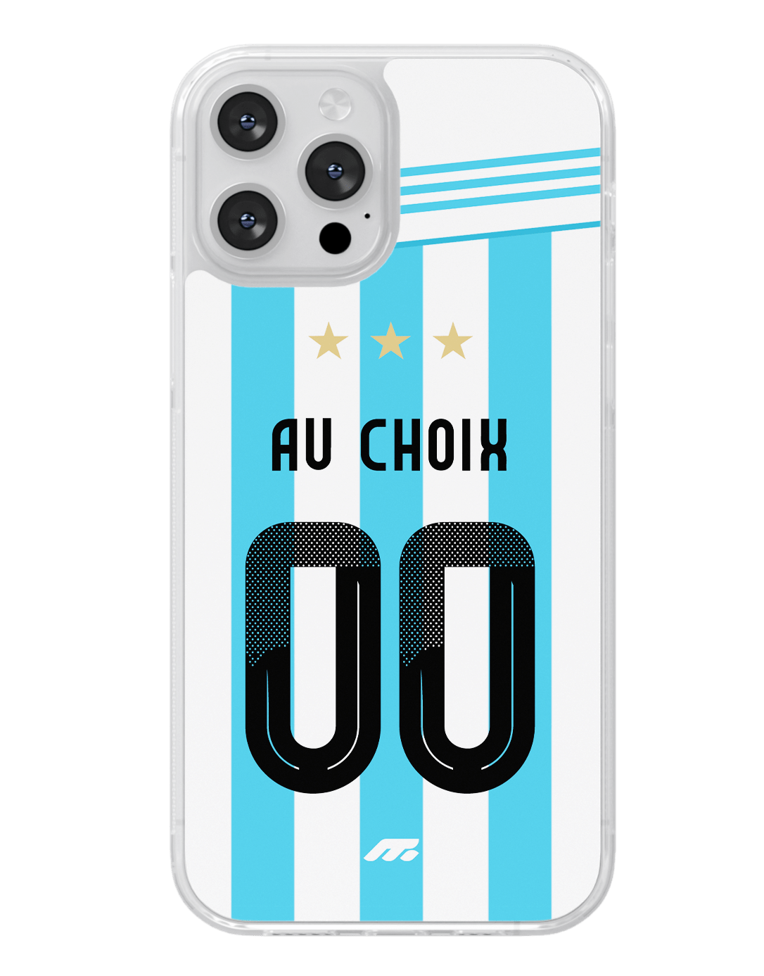 Coque Argentine football personnalisable pour téléphone - iPhone, Samsung, Google, Xiaomi, Oppo