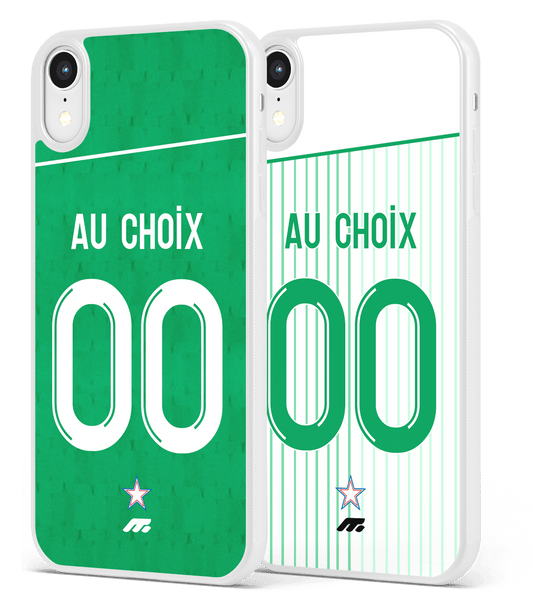 Coque AS Saint-Etienne football personnalisable pour téléphone 