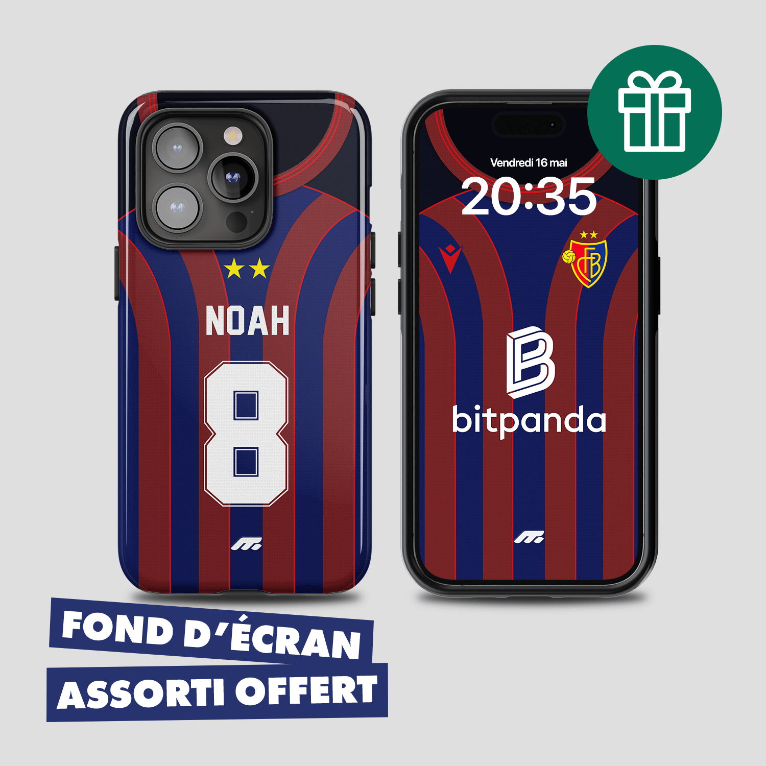 Coque de téléphone BALE personnalisable pour téléphone 