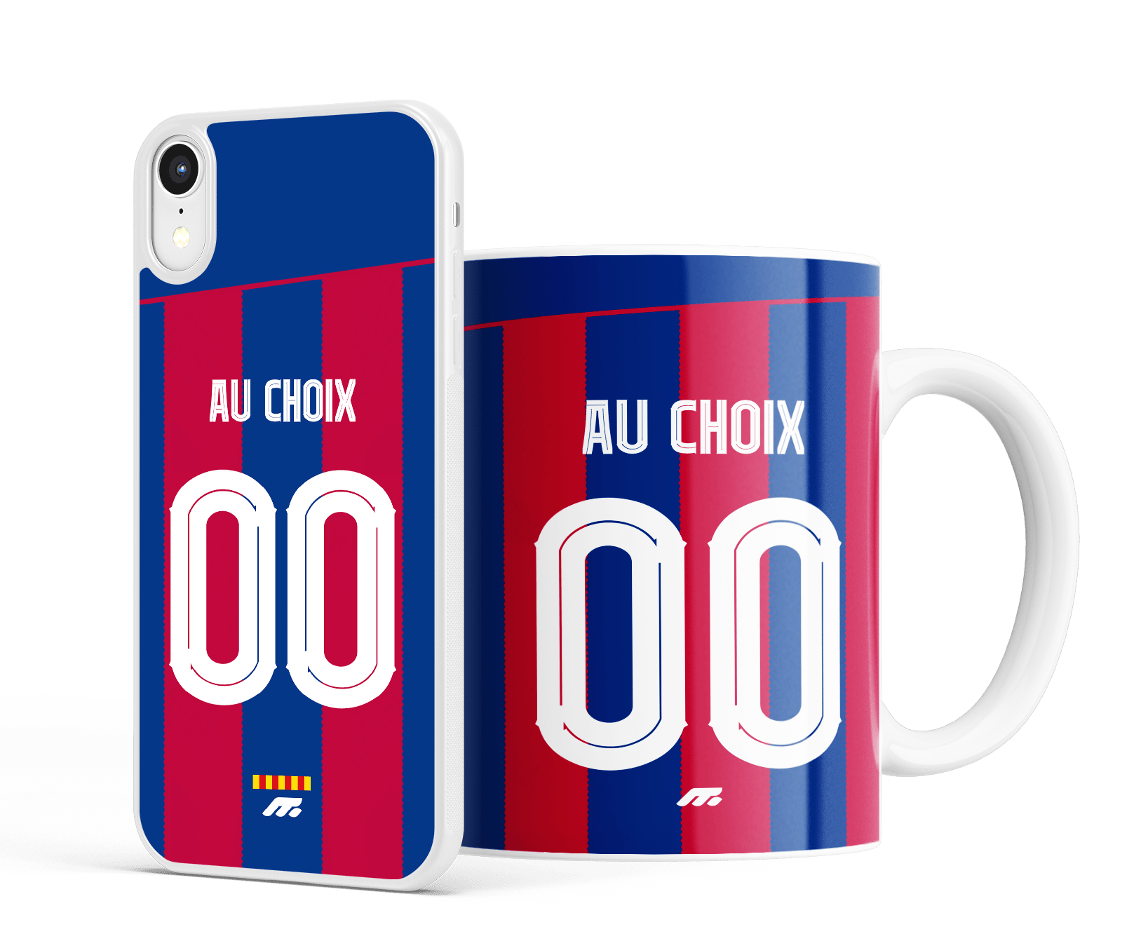 Coque FC Barcelona personnalisée pour téléphone iPhone et Samsung