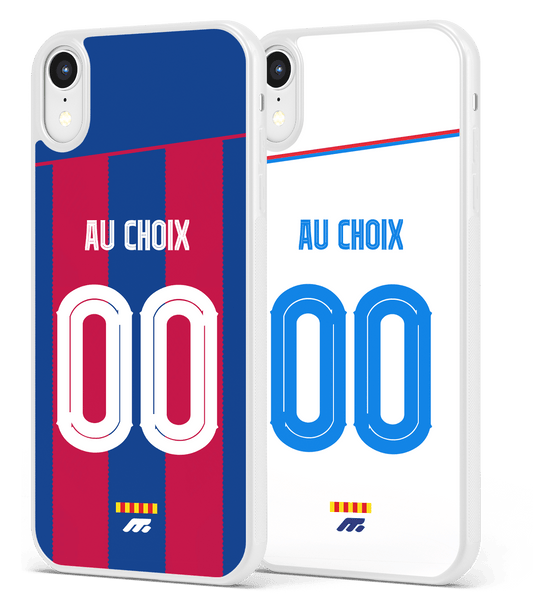 Coque FC Barcelona football personnalisable pour téléphone 