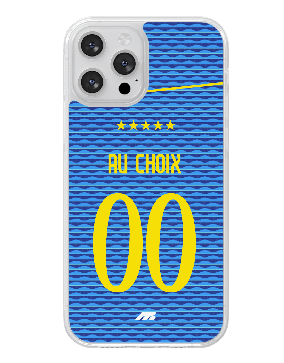 Coque Brésil football personnalisable pour téléphone - iPhone, Samsung, Google, Xiaomi, Oppo