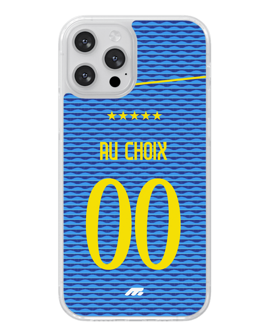 Coque Brésil football personnalisable pour téléphone - iPhone, Samsung, Google, Xiaomi, Oppo