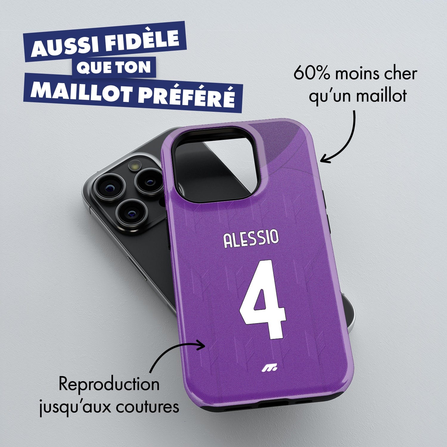 Coque de téléphone Fiorentina personnalisable pour téléphone 