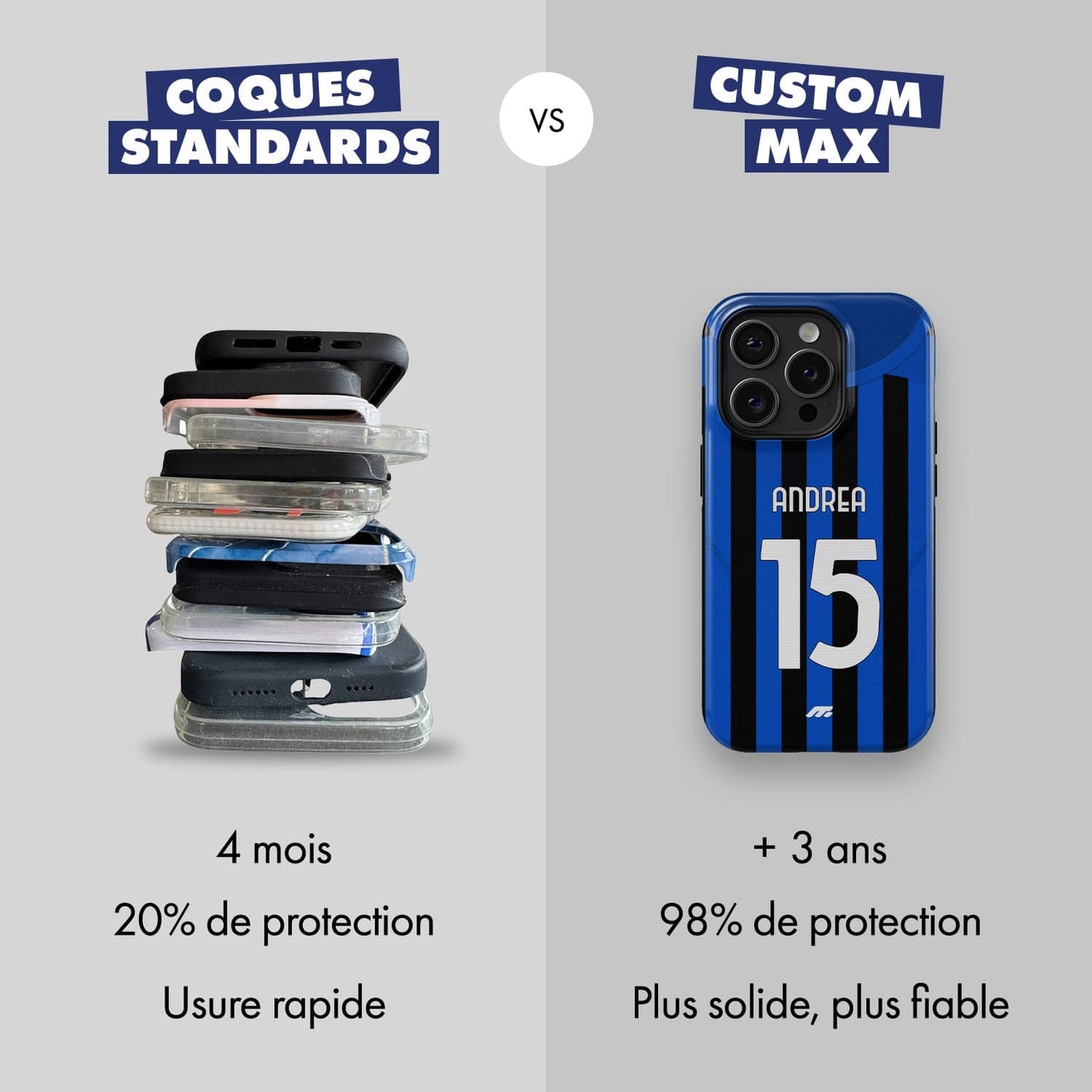 Coque de téléphone Atalanta personnalisable pour téléphone 