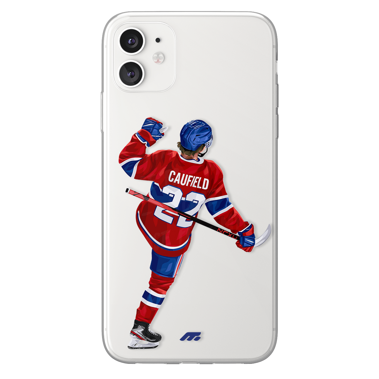 Coque Cole Caufield de Hockey sur glace Montreal Canadiens