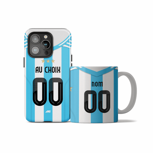 Coque  football personnalisable pour téléphone - iPhone, Samsung, Google, Xiaomi, Oppo