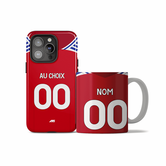 Coque Arsenal FC football personnalisable pour téléphone - iPhone, Samsung, Google, Xiaomi, Oppo