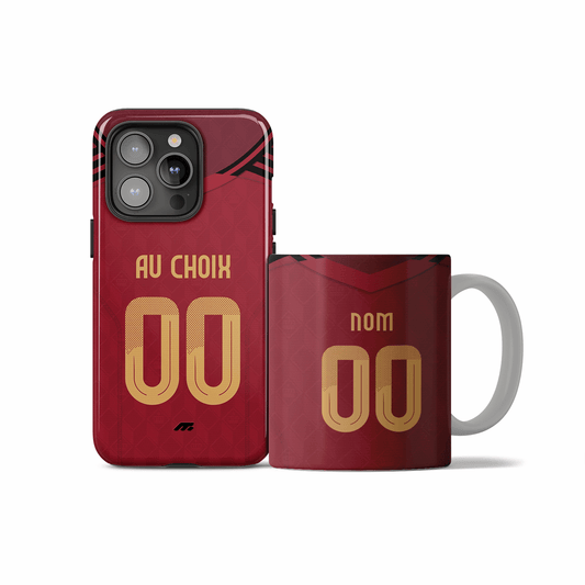 Coque  football personnalisable pour téléphone - iPhone, Samsung, Google, Xiaomi, Oppo