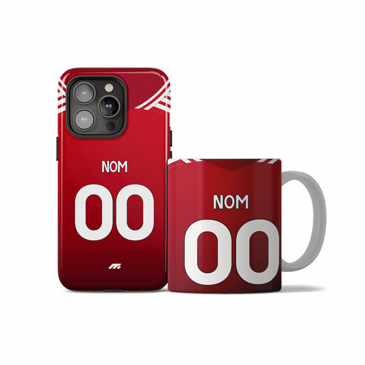 Coque Manchester United football personnalisable pour téléphone - iPhone, Samsung, Google, Xiaomi, Oppo