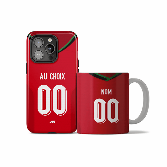 Coque  football personnalisable pour téléphone - iPhone, Samsung, Google, Xiaomi, Oppo