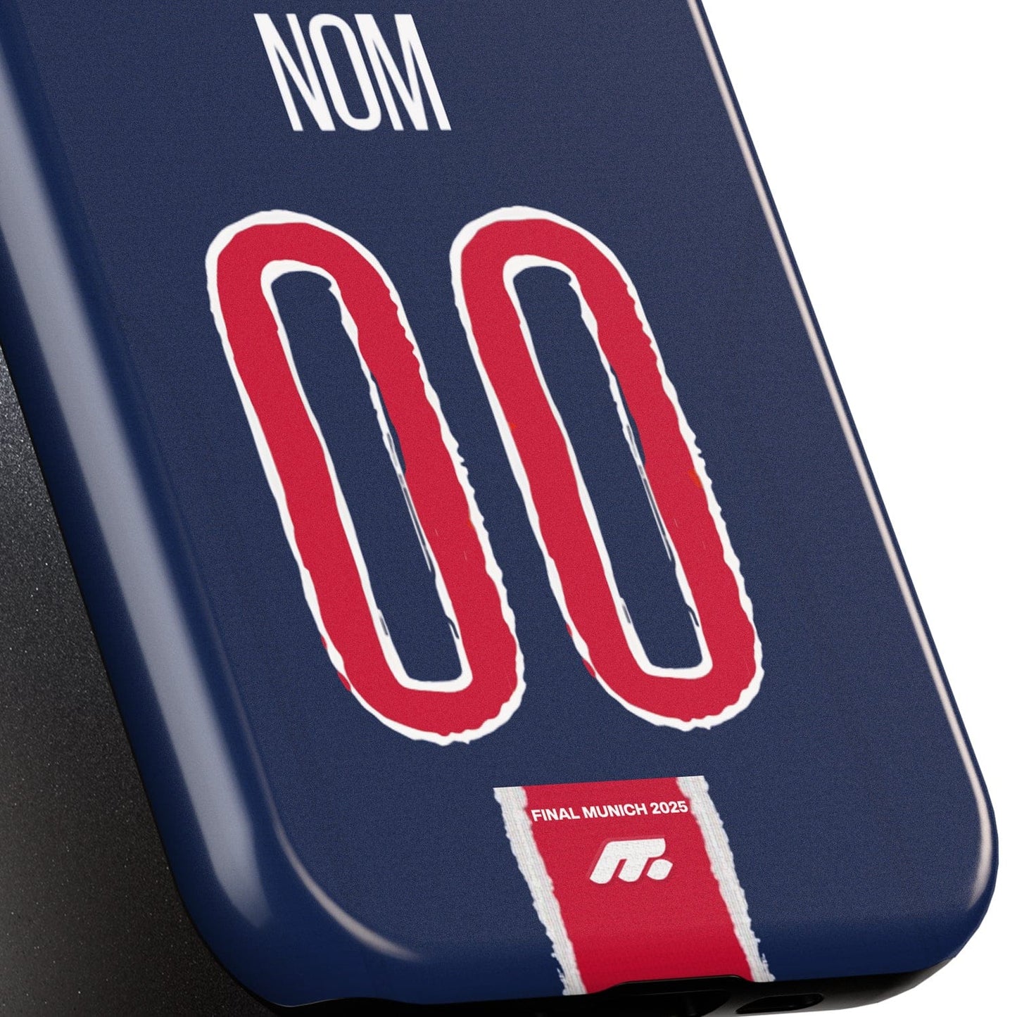 Coque PSG football personnalisable pour téléphone