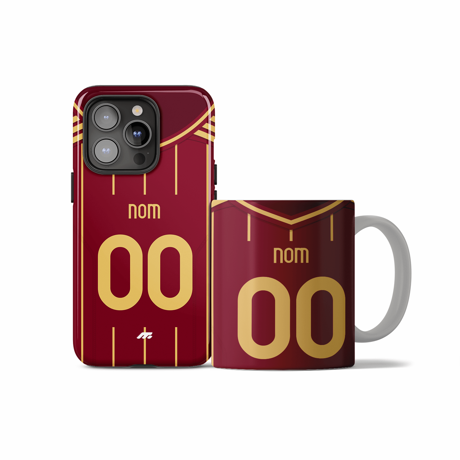 Coque AC Milano football personnalisable pour téléphone - iPhone, Samsung, Google, Xiaomi, Oppo