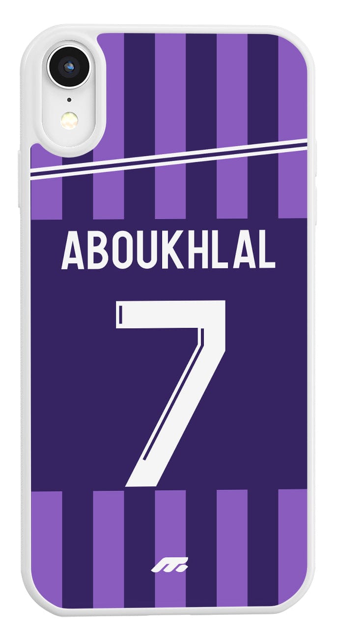 Coque de protection personnalisée de Aboukhlal au Toulouse FC pour téléphone
