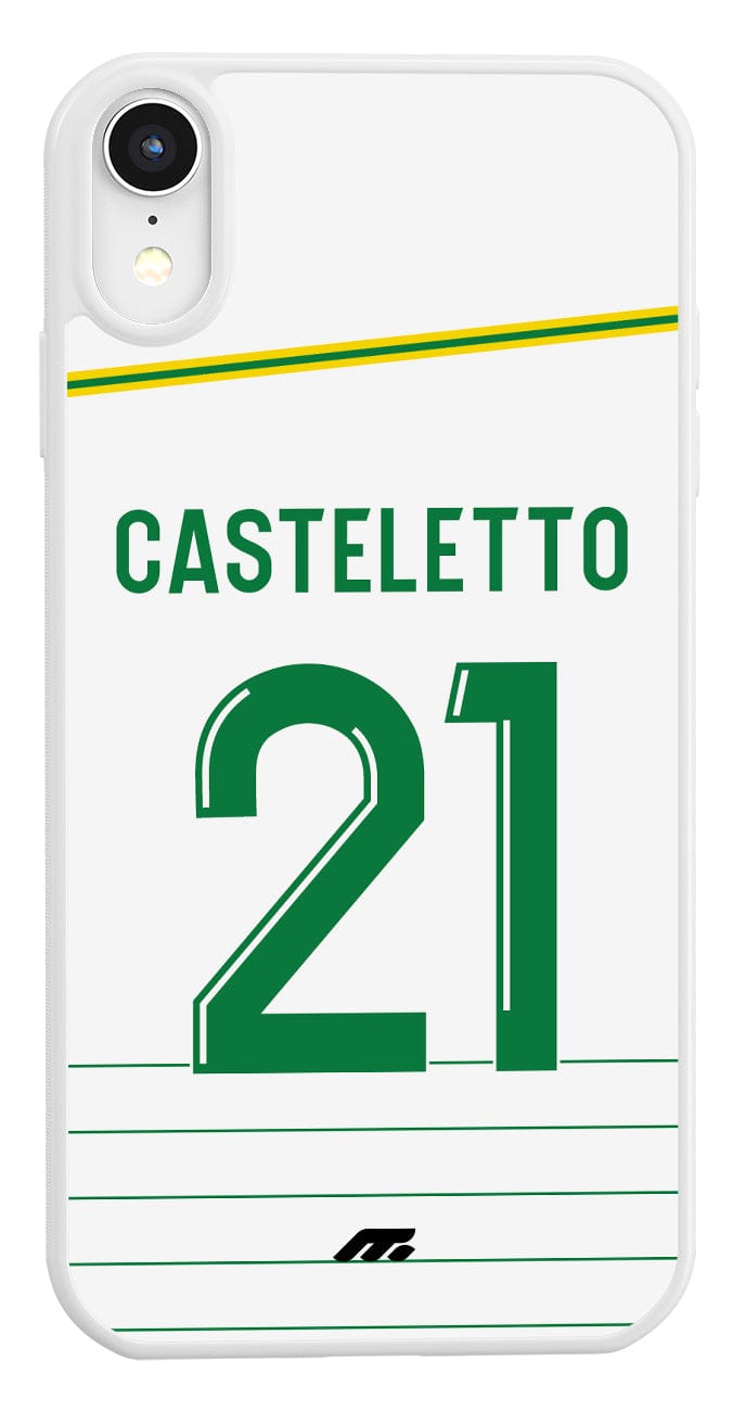 Coque de protection personnalisée de Casteletto au FC Nantes pour téléphone