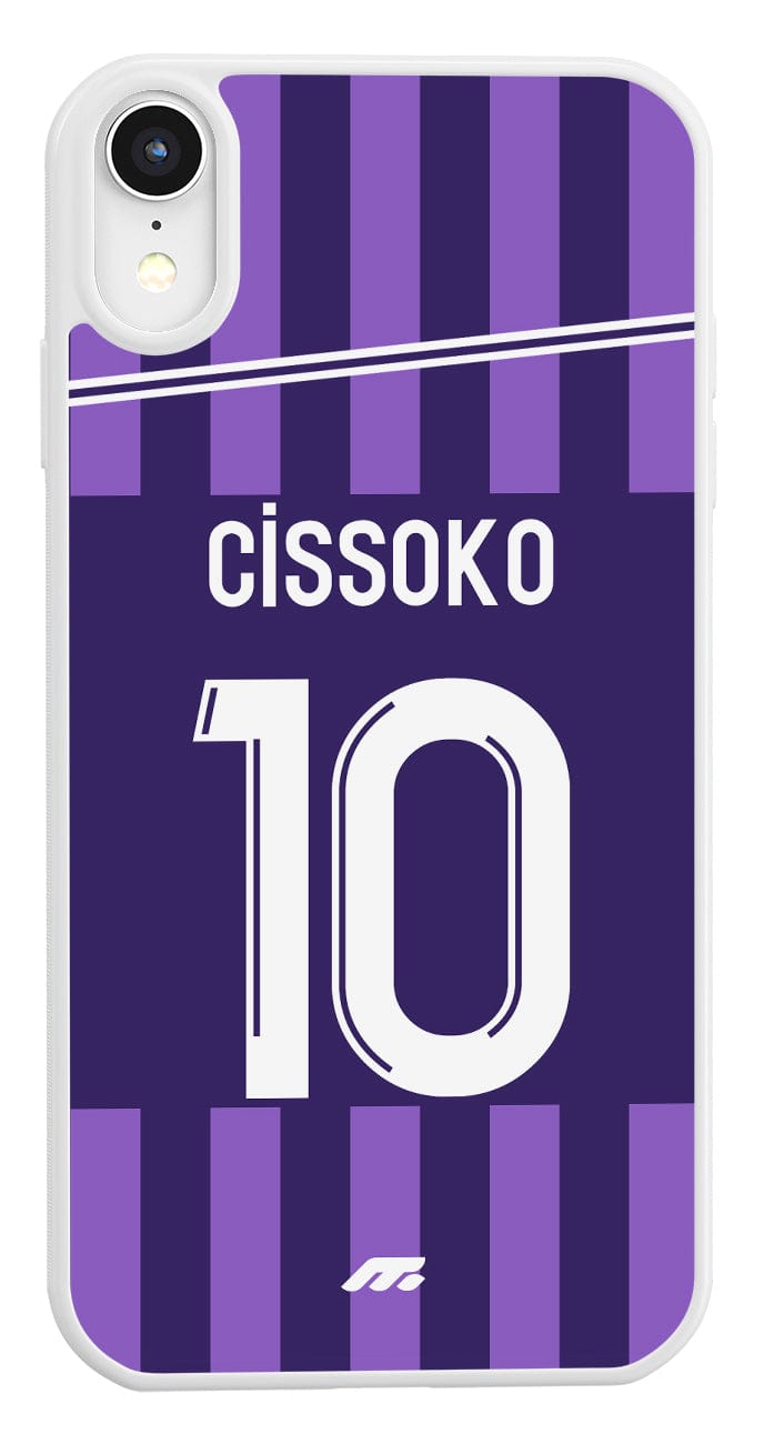 Coque de protection personnalisée de Cissoko au Toulouse FC pour téléphone