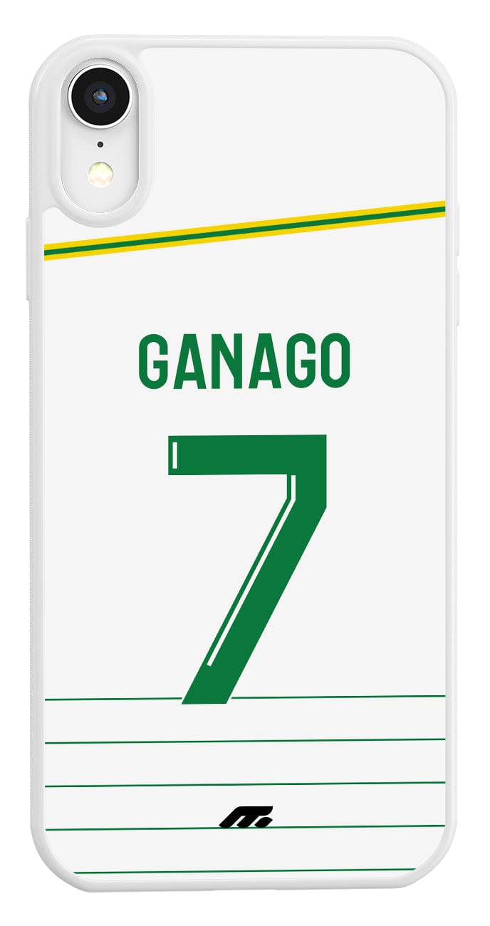Coque de protection personnalisée de Ganago au FC Nantes pour téléphone